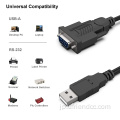 USBからRS-232 DB9シリアルケーブル多価チップセット